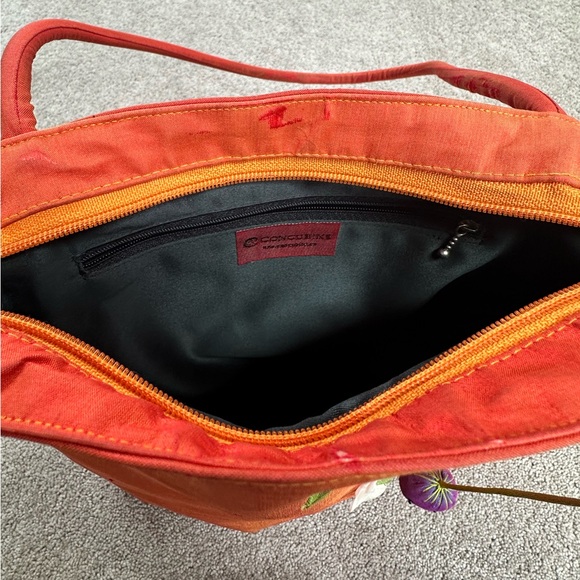 Vintage Handmade Raw Silk Concubine Bag - Picture 3 of 3